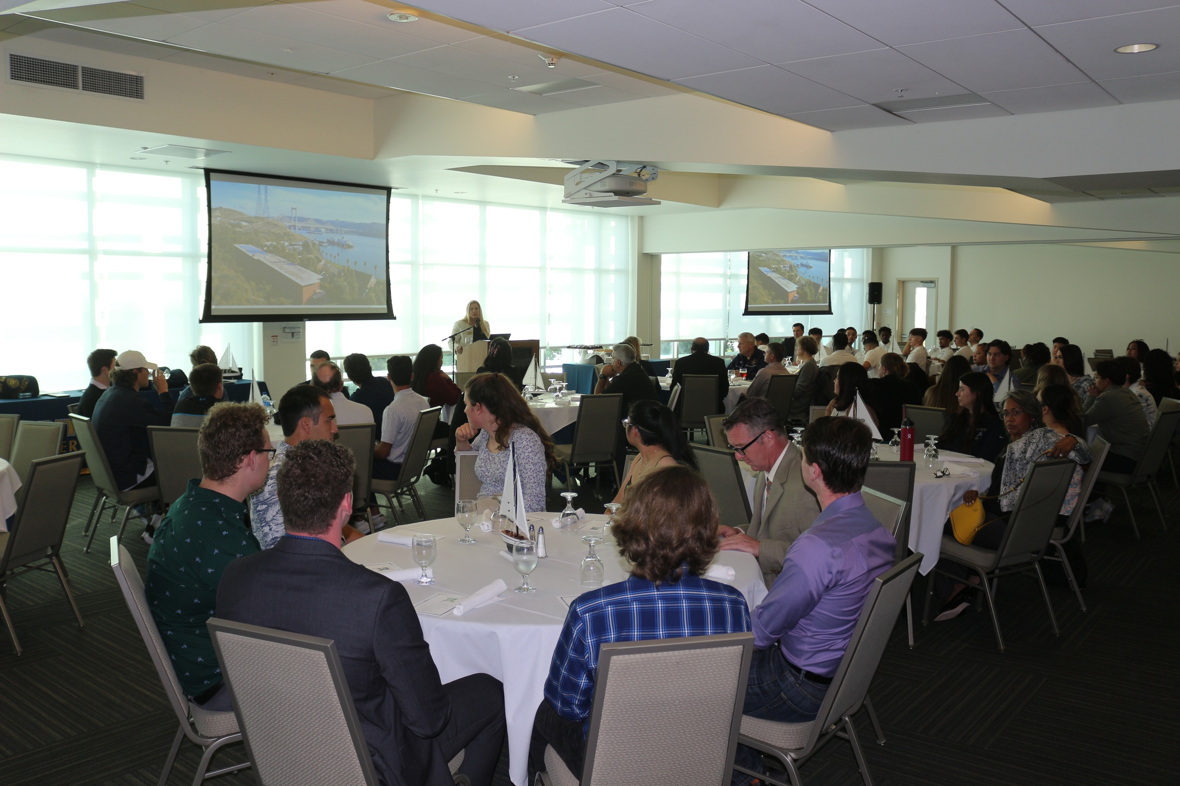 Athletics honors cadet-athletes from nine teams at Cal Maritime's inaugural Winter-Spring Banquet