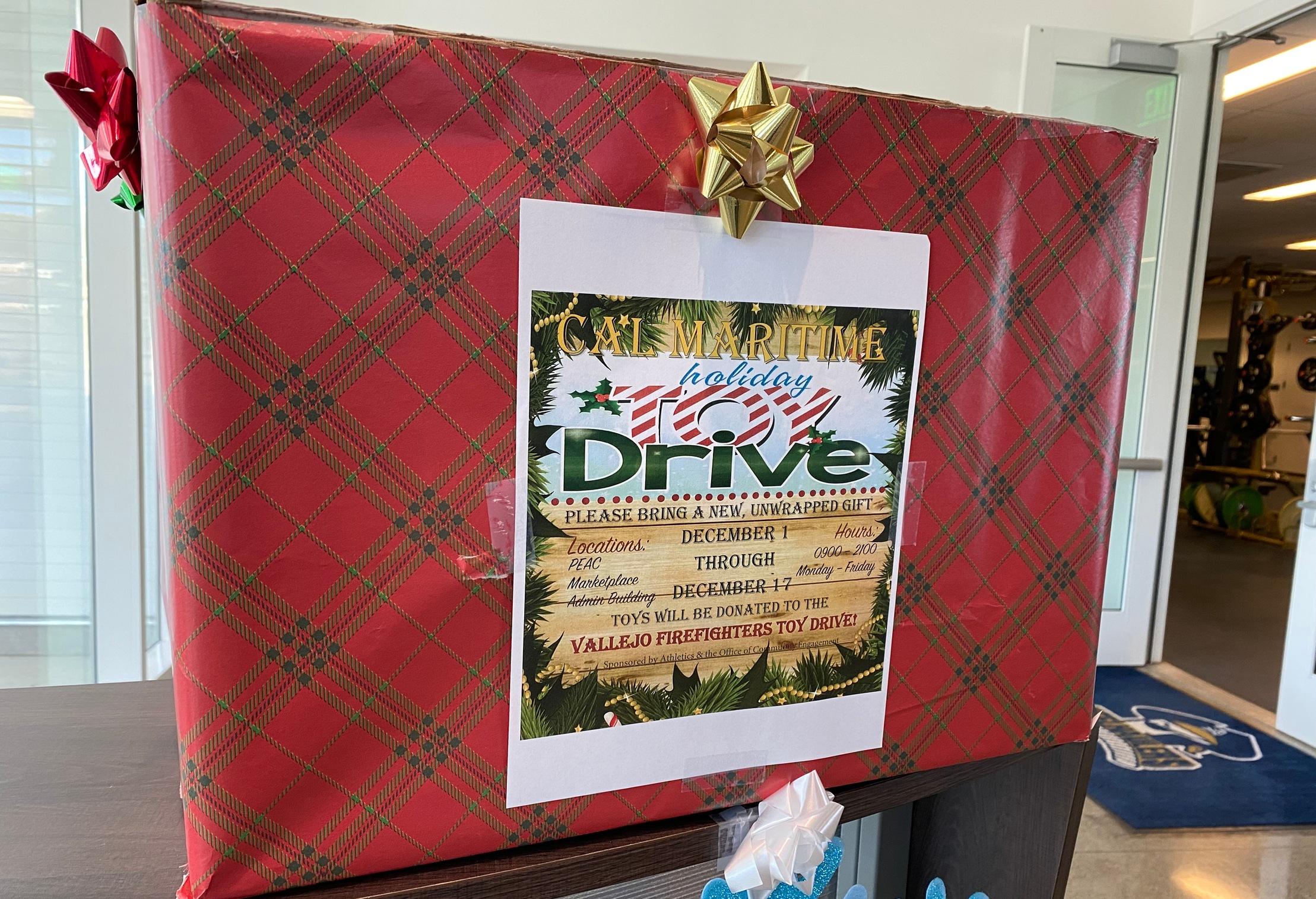Bring joy and cheer to local families through Cal Maritime's Holiday Toy Drive