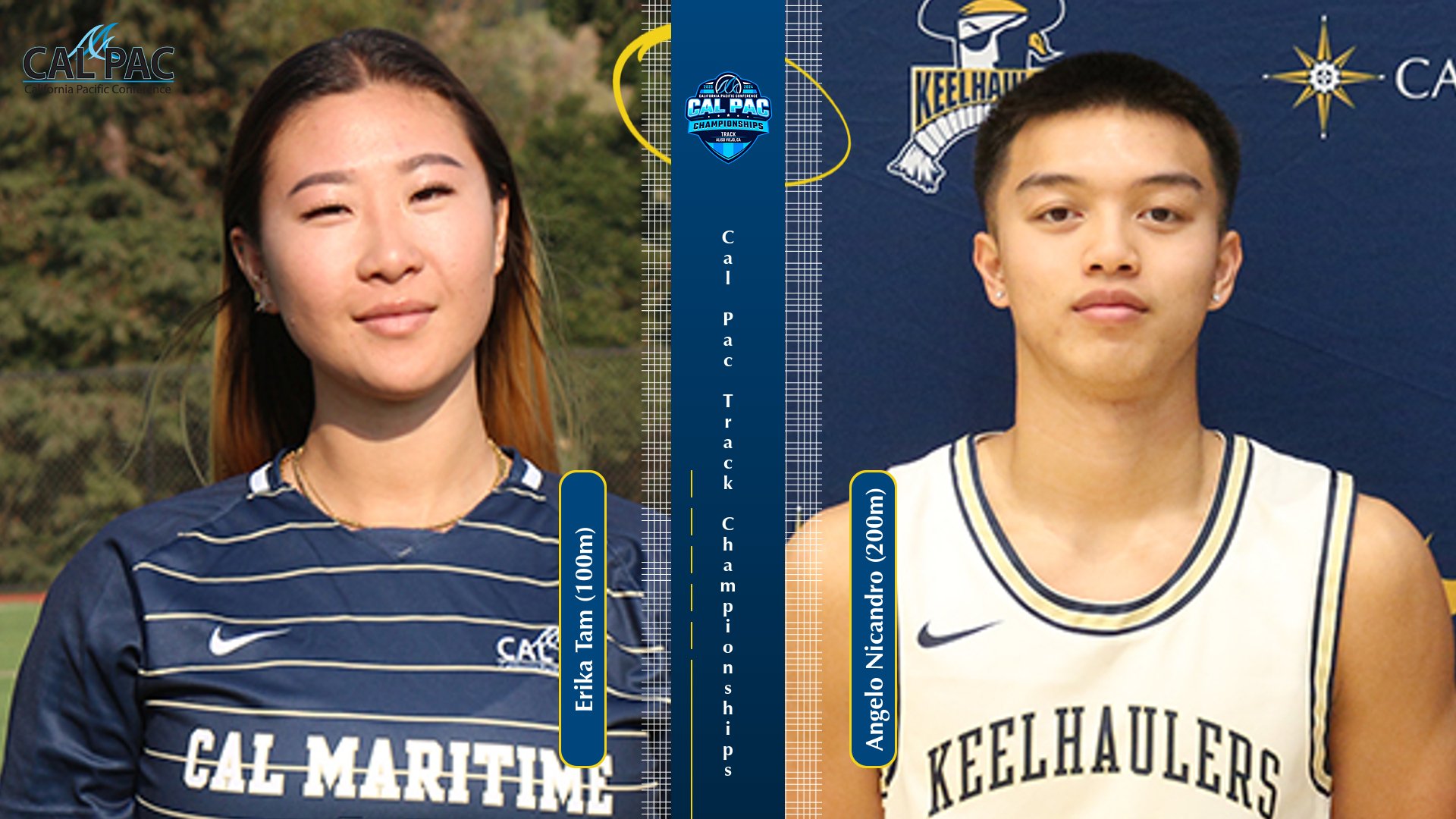 Tam and Nicandro accomplish historic first for Cal Maritime