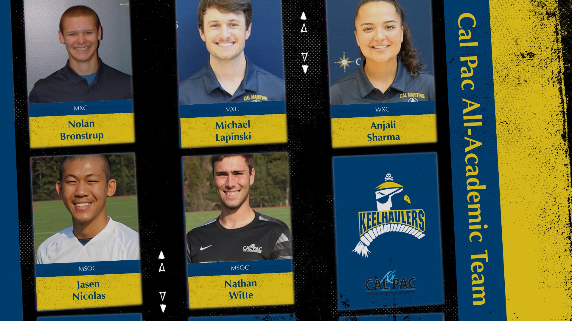 Five Keelhaulers named to Cal Pac&rsquo;s 2023 Fall All-Academic Team