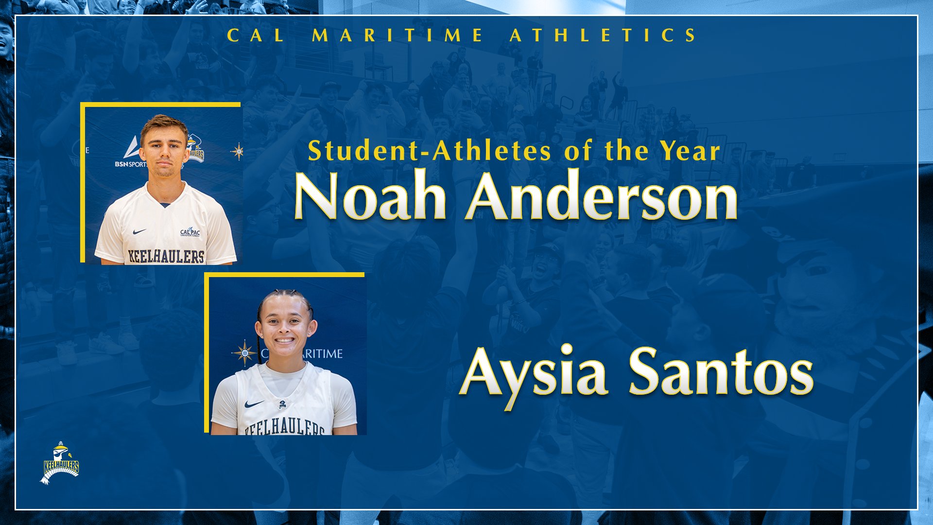 Anderson, Santos nab Student-Athletes of the Year honors