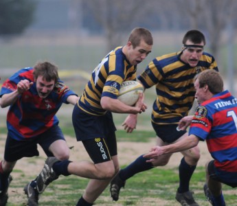 The Cal Maritime rugby team opened 2011 league play with a decisive win over Cal State Fresno