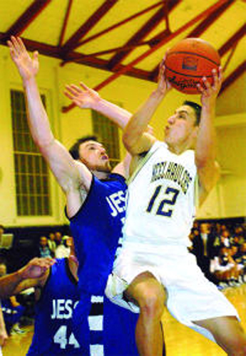 Piatt's 3-pointer wins it for Cal Maritime Academy men's basketball team, by Thomas Gase / Times Herald, Photo by Mike Jory / Times Herald