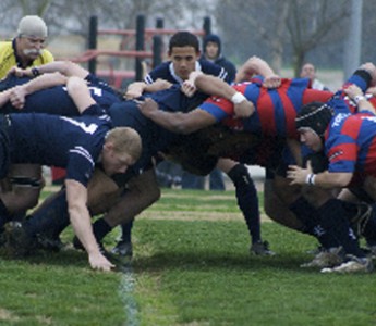 The Cal Maritime rugby team came back from a halftime deficit of 7 - 3  to defeat San Jose State University 22 - 7.