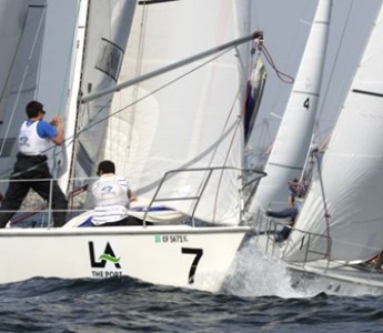 Cal Maritime sailing in first at L.A. regatta, Times-Herald sports staff article, update included!