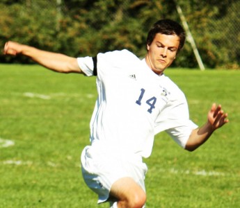 Shorthanded Soccer Men Win Over Simpson University