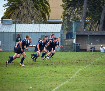 Cal Maritime Academy Rugby Loses Close Game to the University of Nevada (Reno) 19-17