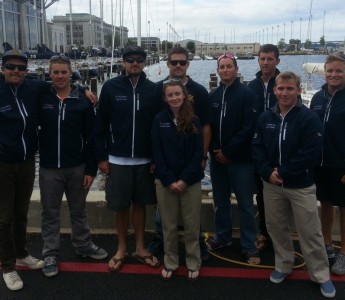Cal Maritime Sailing Team Ties for First at Shields