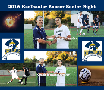 Cal Maritime Honors Soccer Seniors