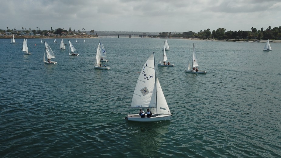 Dinghy Sailing finishes in top 3 in consecutive weeks