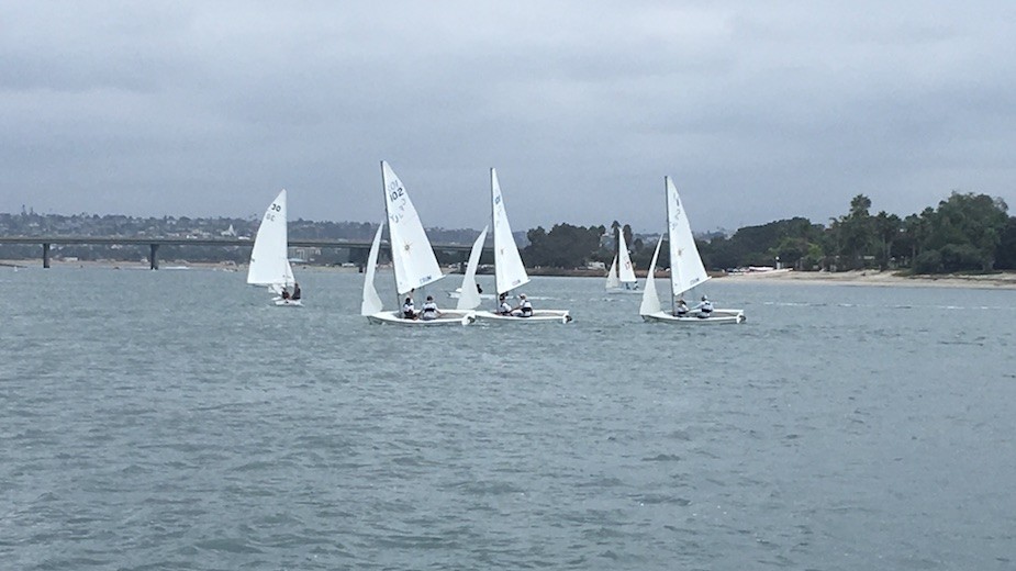 Dinghy Sailing with impressive showing in San Diego
