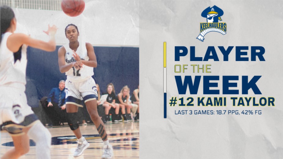 Kameron Taylor named Cal-Pac Conference Player of the Week