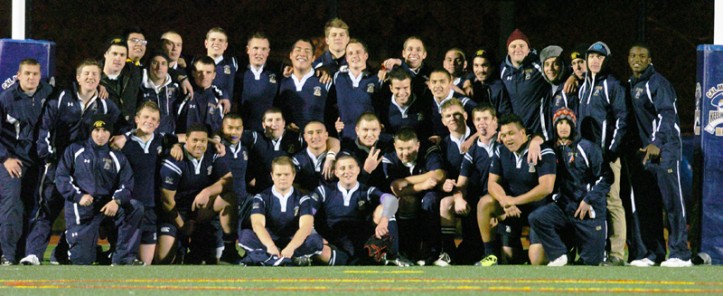 Cal runs away with Rugby Match