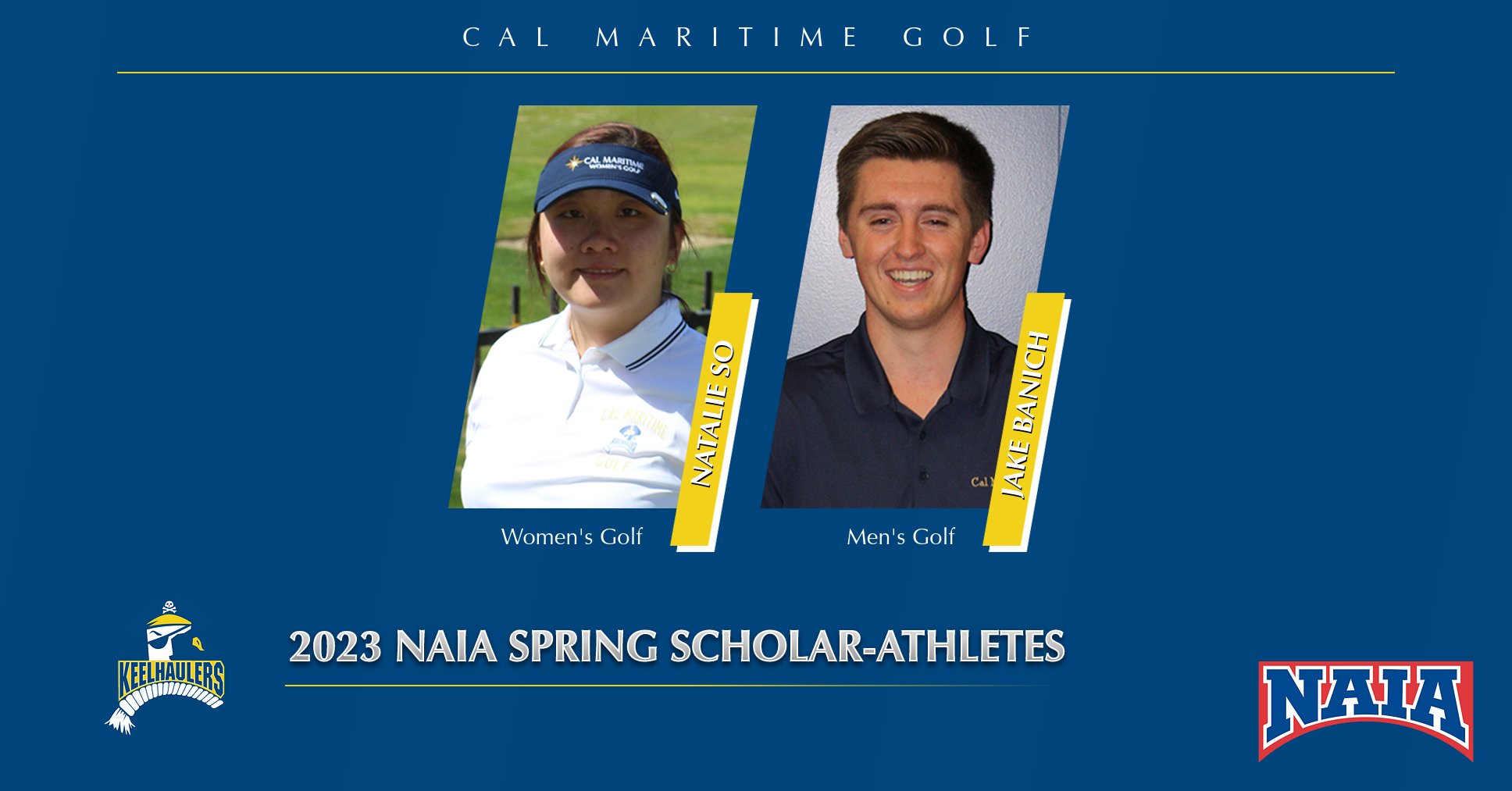 Natalie So, Jake Banich earn NAIA Scholar-Athlete accolades