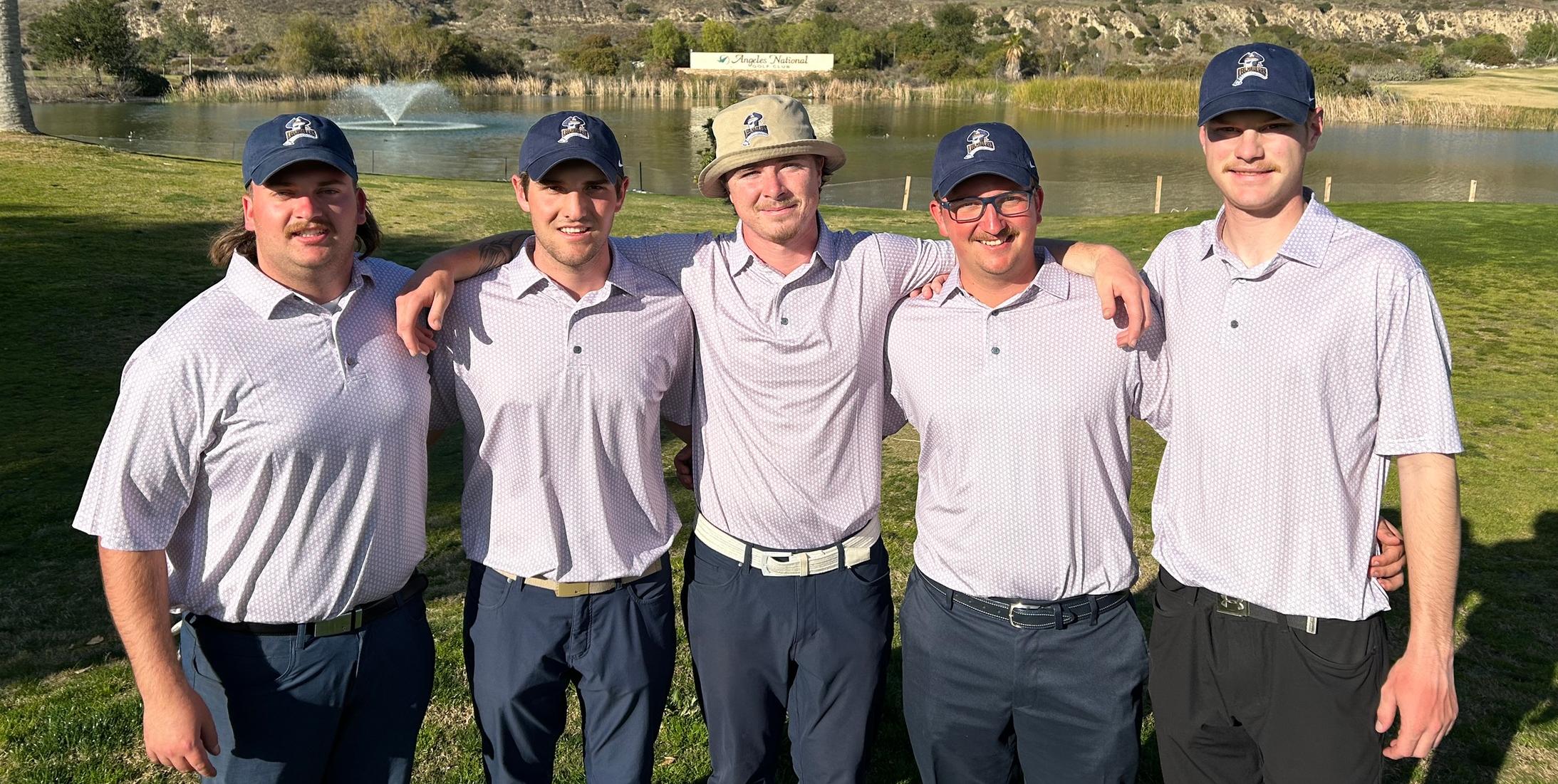 Men&rsquo;s golf finishes seventh at inaugural spring tournament