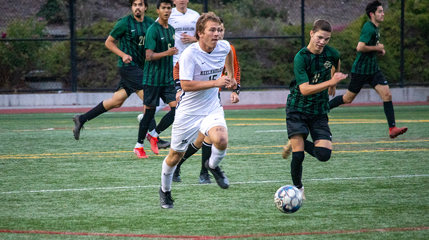 Keelhaulers clipped by Red Hawks in Cal Pac play