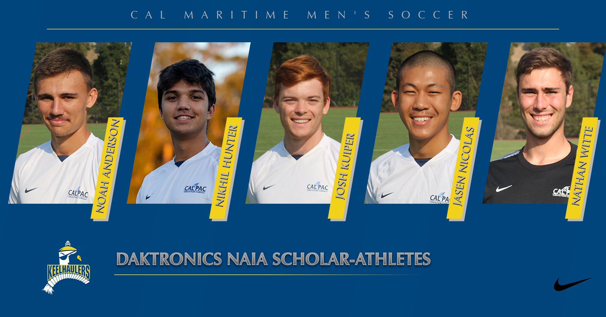 Five Keelhaulers named to NAIA&rsquo;s list of men&rsquo;s soccer scholar-athletes
