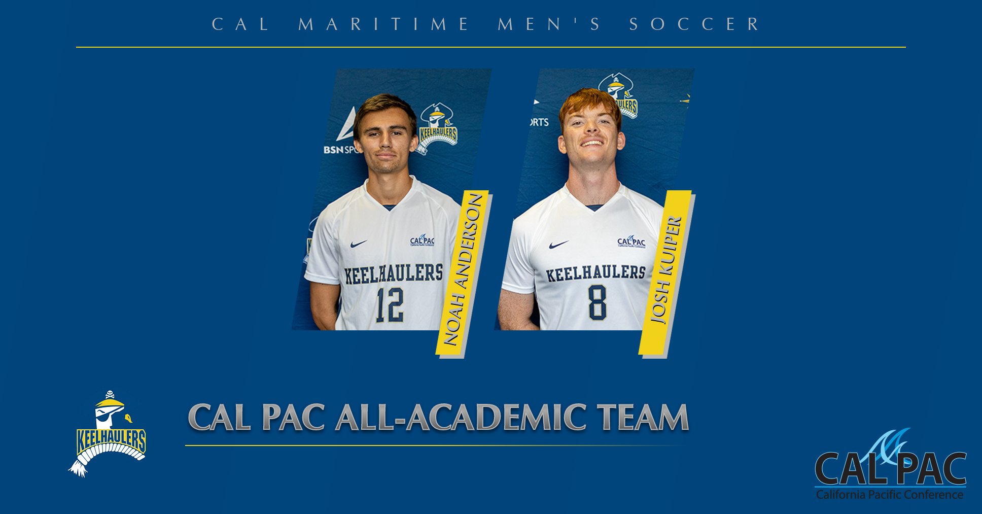 Noah Anderson, Josh Kuiper named to Cal Pac&rsquo;s All-Academic Team