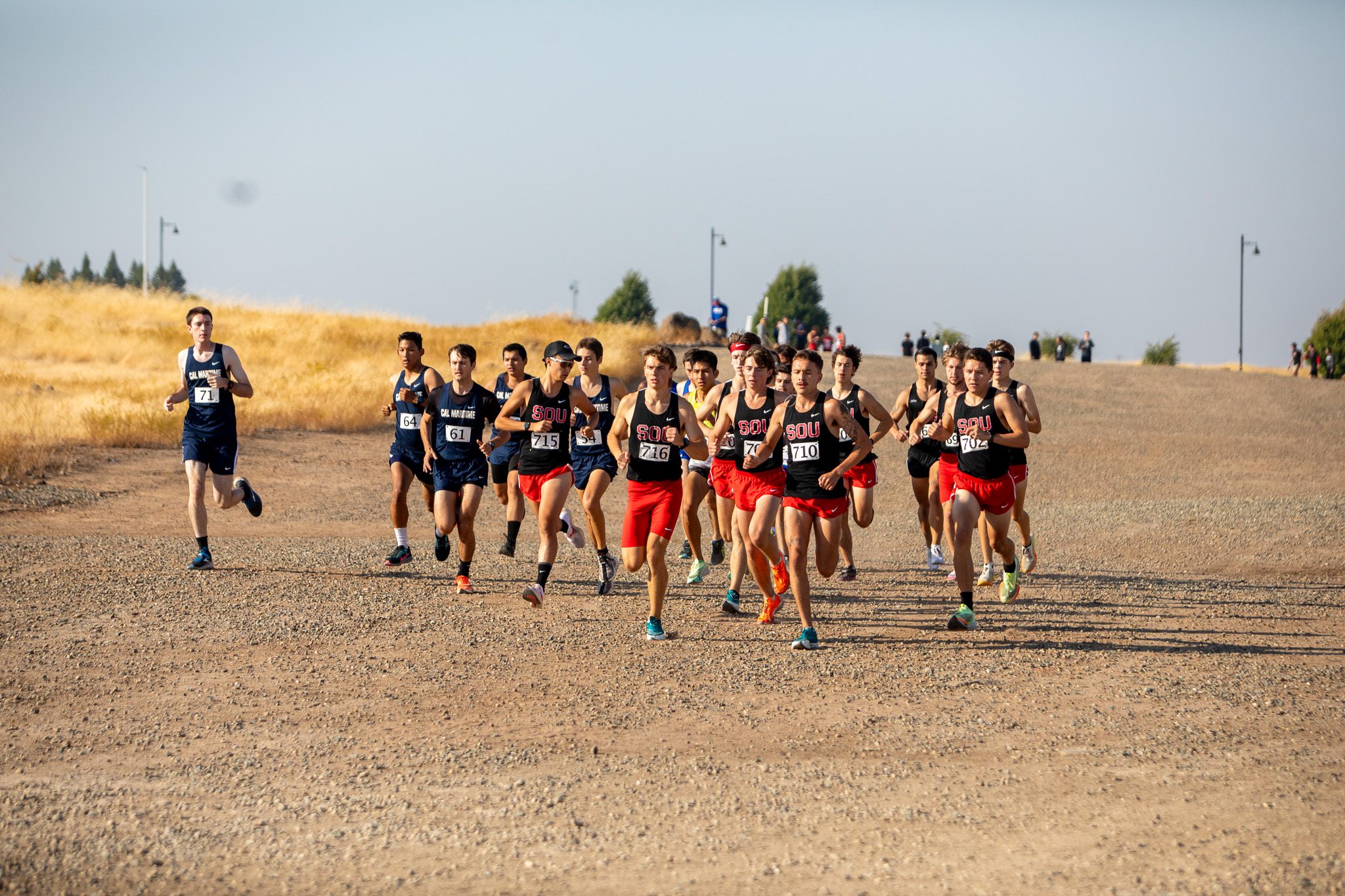 Five Keelhaulers complete historic course at the SF State Invite