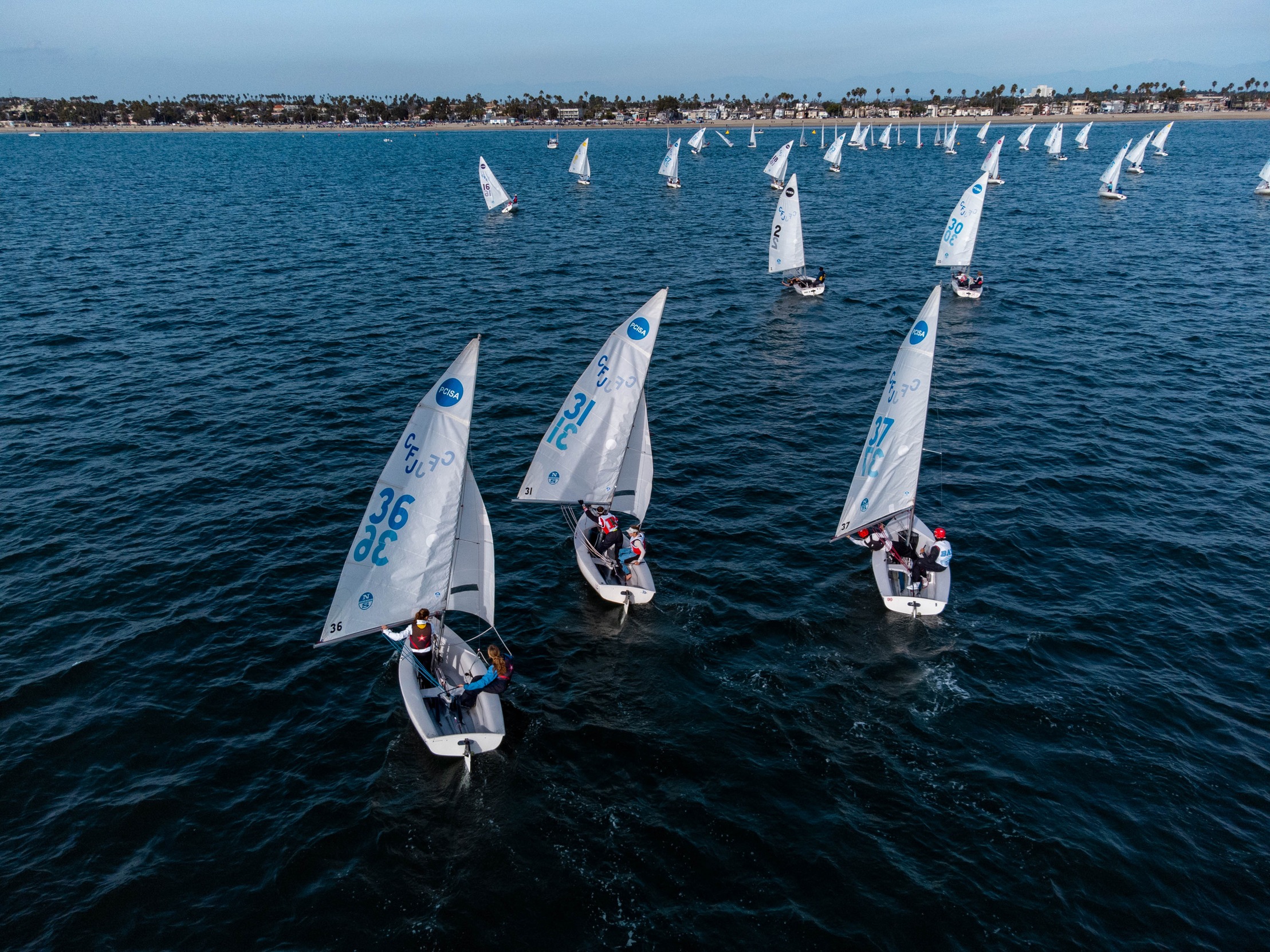 Sailing finishes second within a stacked field at the Mustang Open