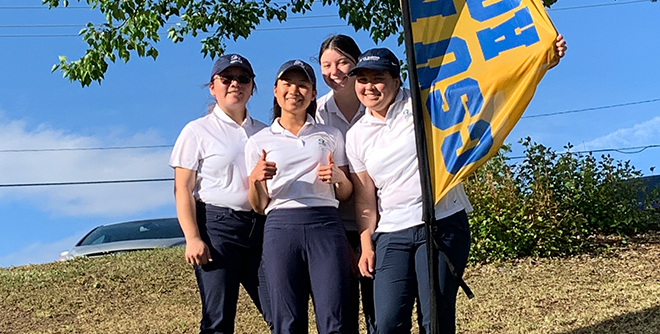 Women's golf finishes fifth at program's inaugural Cal Pac Championship