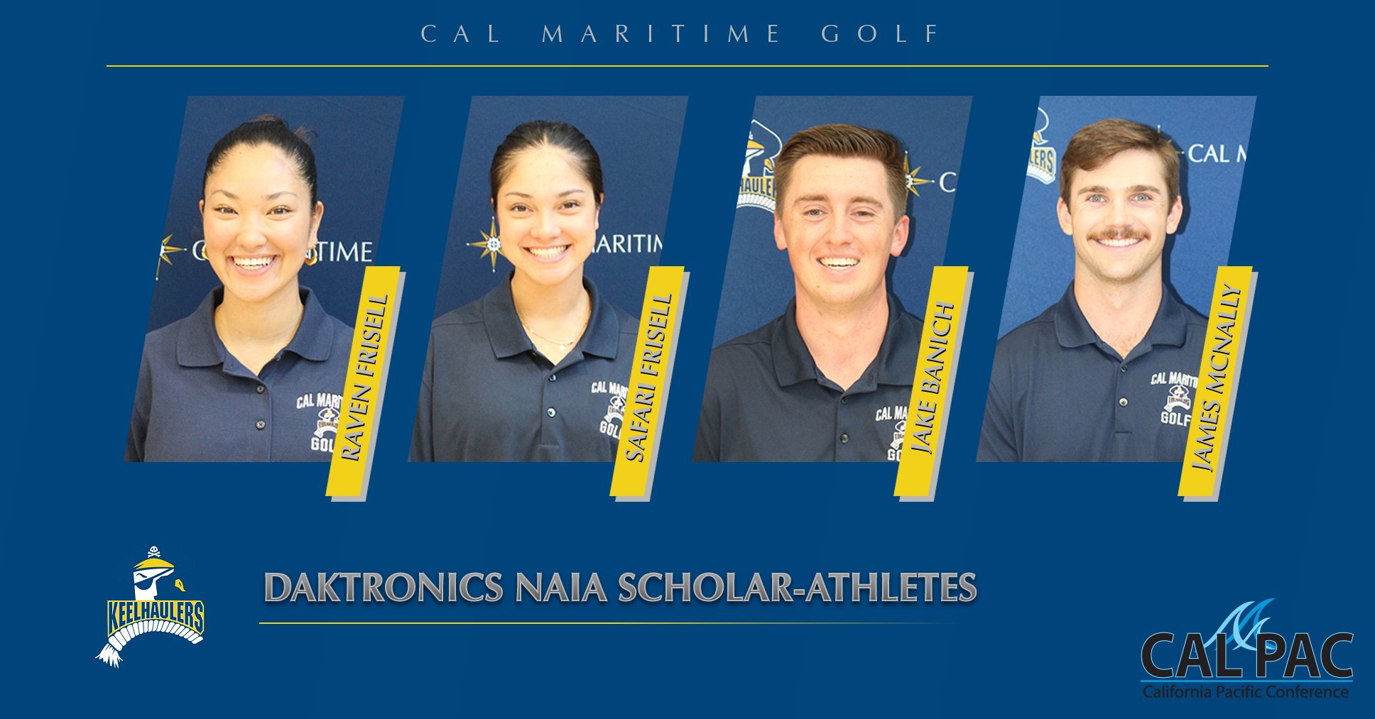 Four Keelhaulers earn Scholar-Athlete accolades