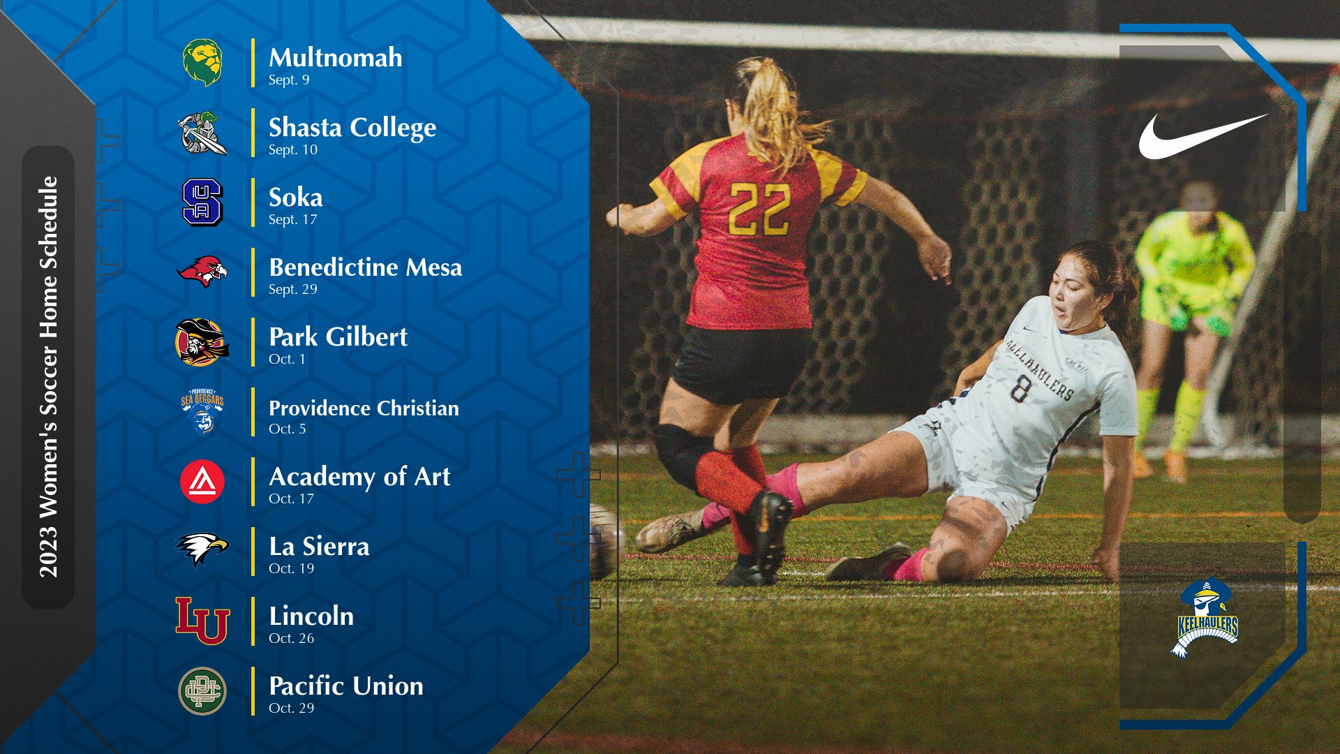 Women's soccer's 2023 schedule features two lengthy homestands