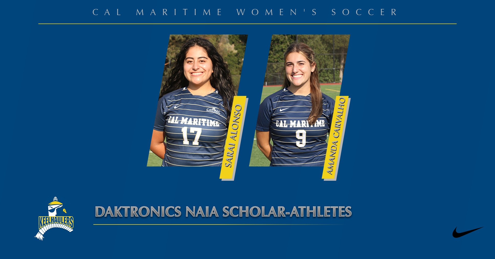 Sarai Alonso, Amanda Carvalho earn Daktronics NAIA Scholar-Athlete honors