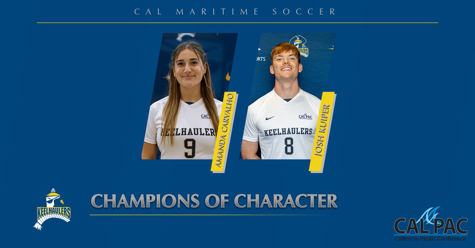 Amanda Carvalho,&nbsp; Josh Kuiper named Champions of Character